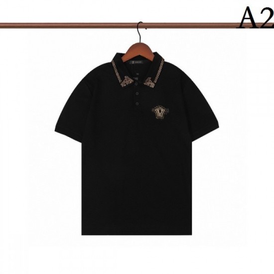 Give me a beautiful impression Men's T-shirt 2022SS VERSACE Versace Give me a beautiful impression Men's T-shirt 2022SS VERSACE Versace