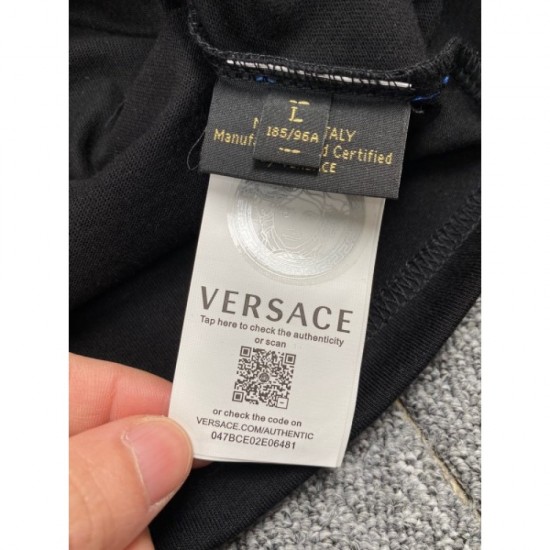 New summer men's T-shirt 2022SS VERSACE Versace New summer men's T-shirt 2022SS VERSACE Versace
