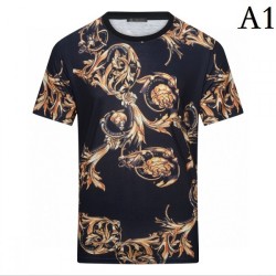 VERSACE Versace 2022SS Men's Short Sleeve T-shirt Featured New Brand