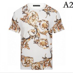 VERSACE Versace 2022SS Men's Short Sleeve T-shirt Featured New Brand