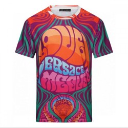 VERSACE Versace 2022SS Men's Short Sleeve T-shirt New Limited Sale