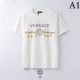 VERSACE Versace 2022SS men's short-sleeved T-shirt restocked VERSACE Versace 2022SS men's short-sleeved T-shirt restocked
