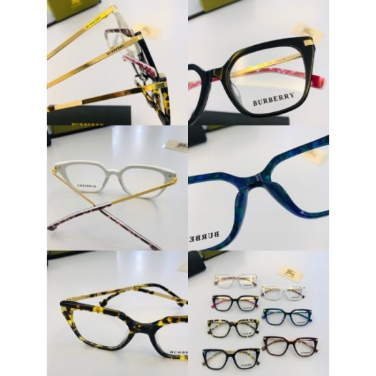 BURBERRY transparent glasses multicolor selectable New summer-like appearance BURBERRY transparent glasses multicolor selectable New summer-like appearance