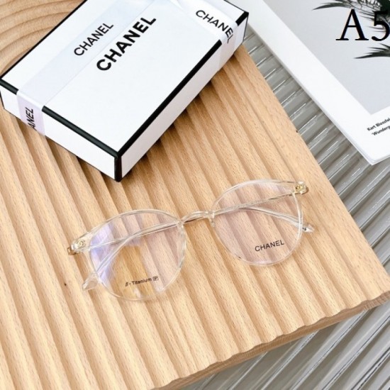 CHANEL transparent glasses multicolor selectable New colors for fashion CHANEL transparent glasses multicolor selectable New colors for fashion