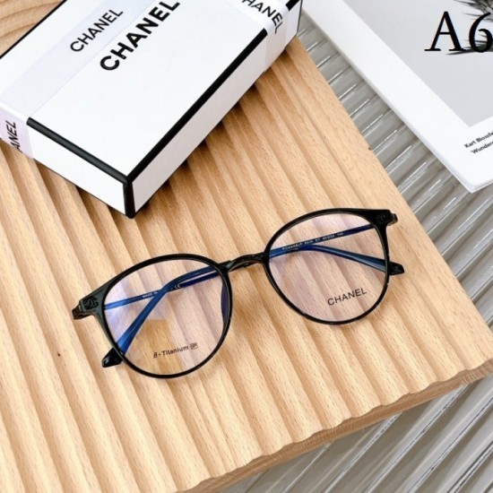 CHANEL transparent glasses multicolor selectable New colors for fashion CHANEL transparent glasses multicolor selectable New colors for fashion