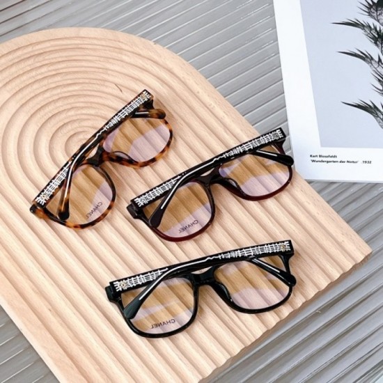 CHANEL transparent glasses multicolor selectable Spring / summer refreshing style CHANEL transparent glasses multicolor selectable Spring / summer refreshing style