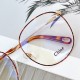 CHLOE Chloe transparent glasses Multicolor selectable Fashionable with trends CHLOE Chloe transparent glasses Multicolor selectable Fashionable with trends