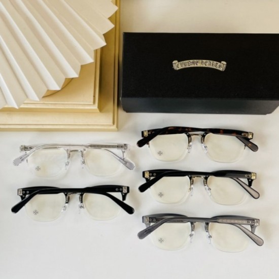 CHROME HEARTS Chrome Hearts transparent glasses multicolor selectable latest spring and summer items CHROME HEARTS Chrome Hearts transparent glasses multicolor selectable latest spring and summer items