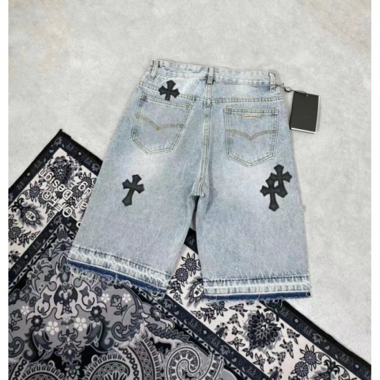 2022SS Outstanding freshness Men's and women's denim shorts CHROME HEARTS Chrome Hearts 2022SS Outstanding freshness Men's and women's denim shorts CHROME HEARTS Chrome Hearts