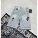 2022SS Outstanding freshness Men's and women's denim shorts CHROME HEARTS Chrome Hearts 2022SS Outstanding freshness Men's and women's denim shorts CHROME HEARTS Chrome Hearts