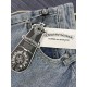 2022SS Great presence style Men's and women's denim pants CHROME HEARTS Chrome Hearts 2022SS Great presence style Men's and women's denim pants CHROME HEARTS Chrome Hearts