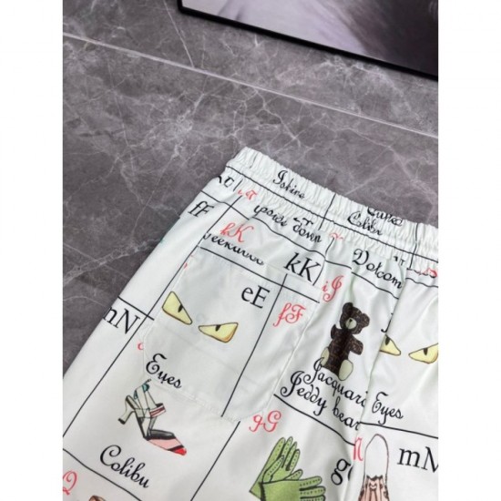 Popular model summer new men's casual pants 2022SS FENDI Fendi Popular model summer new men's casual pants 2022SS FENDI Fendi