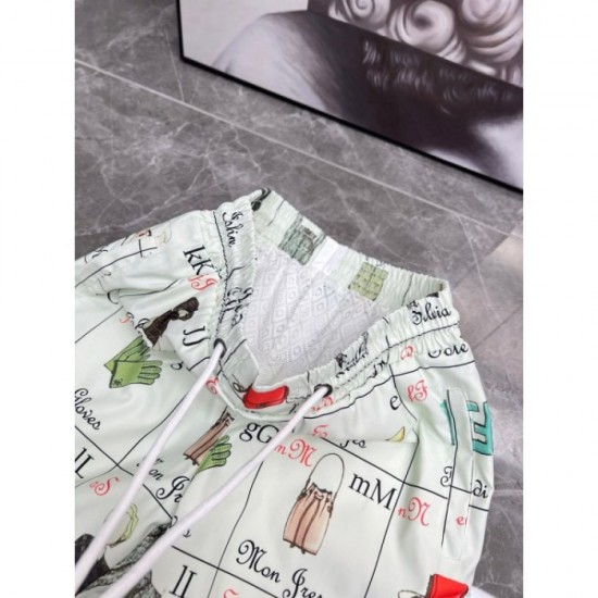 Popular model summer new men's casual pants 2022SS FENDI Fendi Popular model summer new men's casual pants 2022SS FENDI Fendi