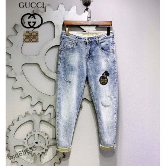 Men's jeans 2022SS GUCCI Gucci for Christmas gifts Men's jeans 2022SS GUCCI Gucci for Christmas gifts