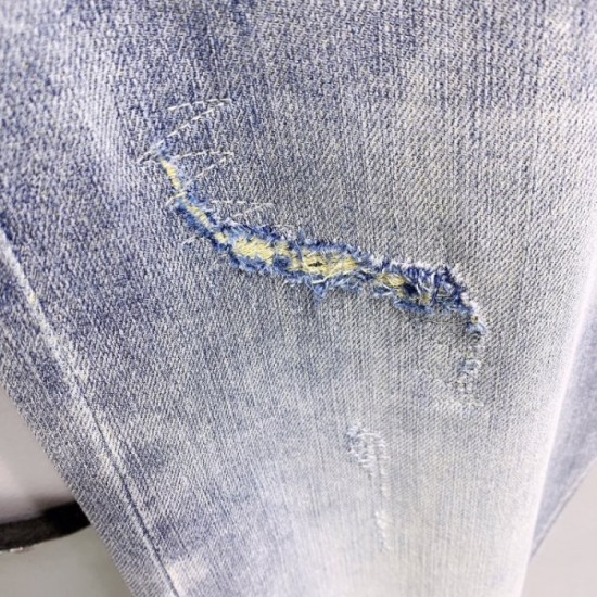 Men's jeans 2022SS GUCCI Gucci for Christmas gifts Men's jeans 2022SS GUCCI Gucci for Christmas gifts
