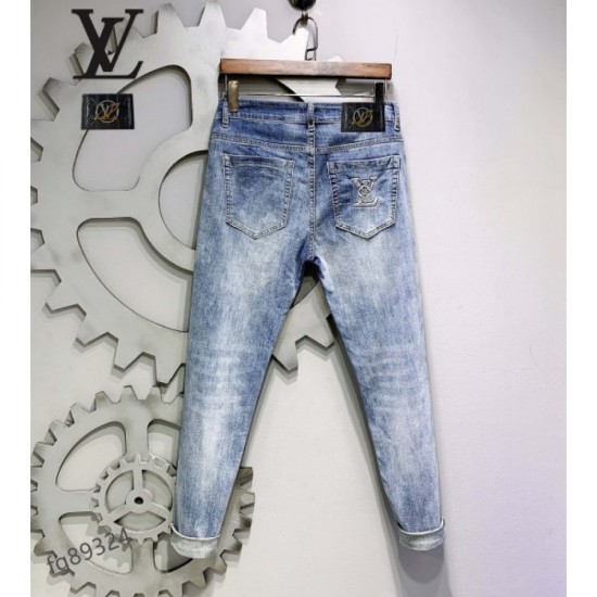 Beautiful silhouette men's jeans 2022SS LOUIS VUITTON Louis Vuitton Beautiful silhouette men's jeans 2022SS LOUIS VUITTON Louis Vuitton