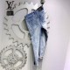Beautiful silhouette men's jeans 2022SS LOUIS VUITTON Louis Vuitton Beautiful silhouette men's jeans 2022SS LOUIS VUITTON Louis Vuitton