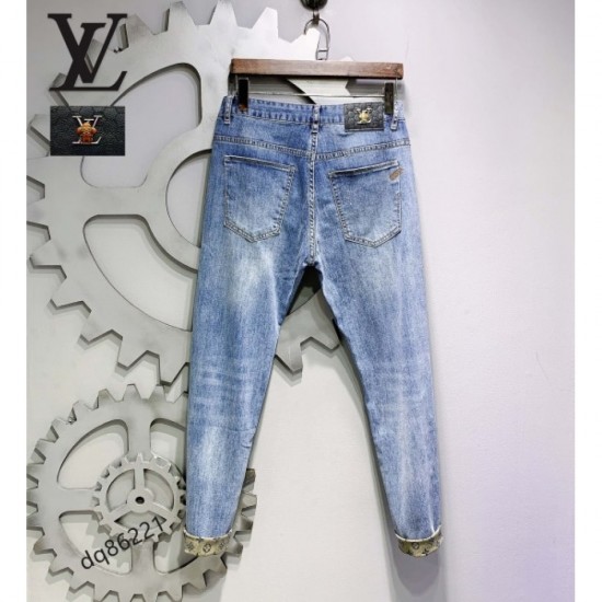 This year's popular classic new men's jeans 2022SS LOUIS VUITTON Louis Vuitton This year's popular classic new men's jeans 2022SS LOUIS VUITTON Louis Vuitton