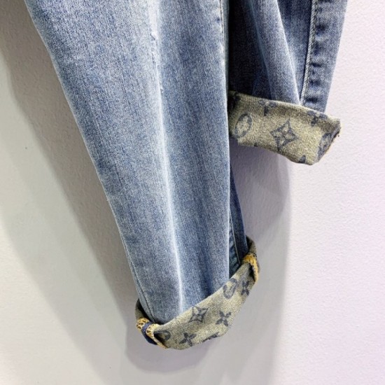 This year's popular classic new men's jeans 2022SS LOUIS VUITTON Louis Vuitton This year's popular classic new men's jeans 2022SS LOUIS VUITTON Louis Vuitton