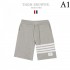 2022SS Give me a gentle impression THOM BROWNE Thom Browne Men's and Women's Schott Pants