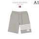 2022SS Give me a gentle impression THOM BROWNE Thom Browne Men's and Women's Schott Pants 2022SS Give me a gentle impression THOM BROWNE Thom Browne Men's and Women's Schott Pants