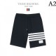 2022SS Give me a gentle impression THOM BROWNE Thom Browne Men's and Women's Schott Pants 2022SS Give me a gentle impression THOM BROWNE Thom Browne Men's and Women's Schott Pants