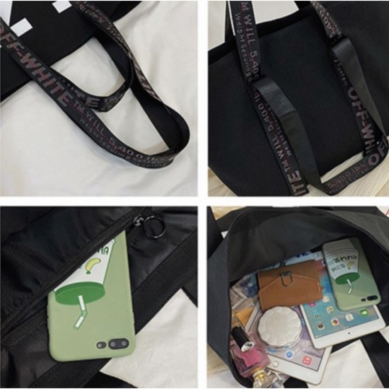 OFF-WHITE Off-white 2022SS Spring / Summer new popular brand tote bag OFF-WHITE Off-white 2022SS Spring / Summer new popular brand tote bag