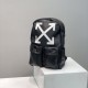 OFF-WHITE Off-white 2022SS Outstanding brand print backpack OFF-WHITE Off-white 2022SS Outstanding brand print backpack