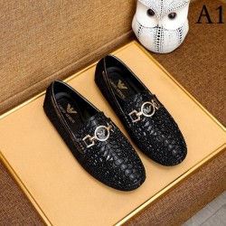 2022SS Business Shoes ARMANI New Limited Edition Print