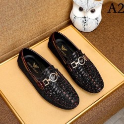 2022SS Business Shoes ARMANI New Limited Edition Print
