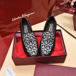 2022SS Business Shoes FERRAGAMO Salvatore Ferragamo Surprising Price