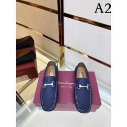 FERRAGAMO Salvatore Ferragamo 2022AW business shoes with a nice logo