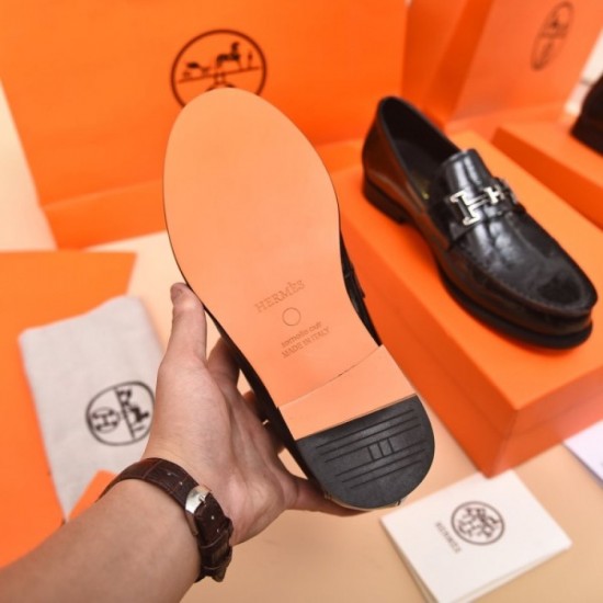 2022SS Business shoes HERMES Hermes latest anticipation fashionable logo 2022SS Business shoes HERMES Hermes latest anticipation fashionable logo