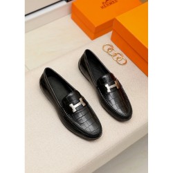 Limited edition popular No.1 HERMES Hermes 2022AW business shoes