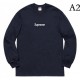 SUPREME Supreme 2022SS Check out the trends in spring and summer Men's long-sleeved T-shirts SUPREME Supreme 2022SS Check out the trends in spring and summer Men's long-sleeved T-shirts