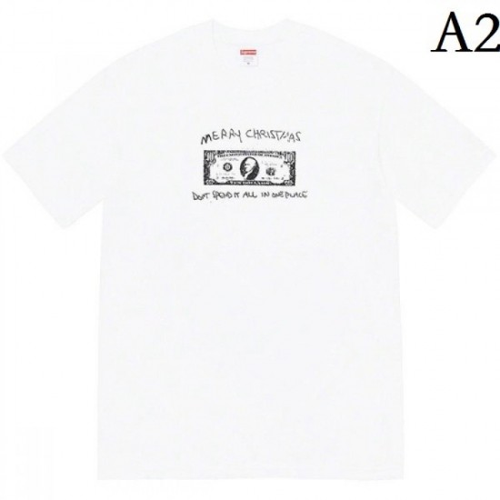 SUPREME Supreme 2022SS Spring / Summer New Popular Brand Men's Short Sleeve T-shirt SUPREME Supreme 2022SS Spring / Summer New Popular Brand Men's Short Sleeve T-shirt