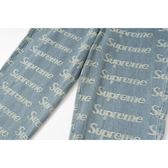 SUPREME Supreme 2022SS Check out the trends of the season Men's denim pants SUPREME Supreme 2022SS Check out the trends of the season Men's denim pants