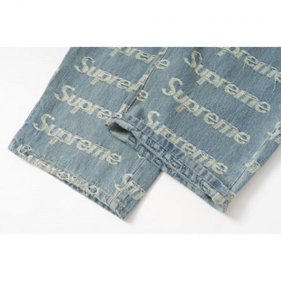 SUPREME Supreme 2022SS Check out the trends of the season Men's denim pants SUPREME Supreme 2022SS Check out the trends of the season Men's denim pants