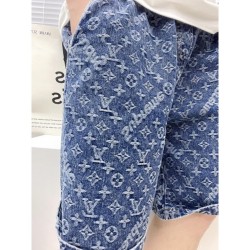 SUPREME Supreme 2022SS Advance trend Men's and women's denim shorts