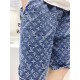 SUPREME Supreme 2022SS Advance trend Men's and women's denim shorts SUPREME Supreme 2022SS Advance trend Men's and women's denim shorts