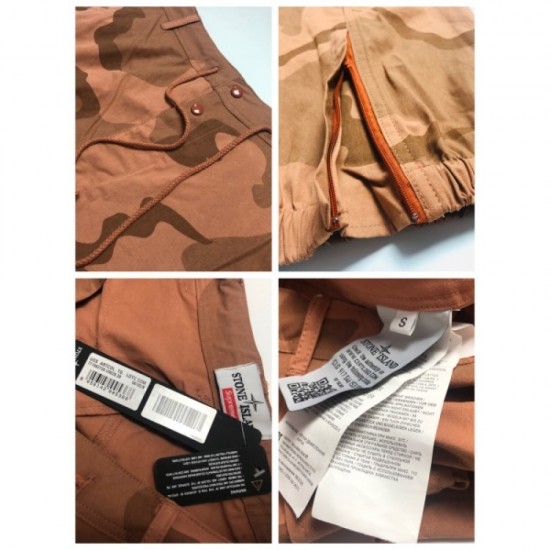 SUPREME Supreme 2022SS Camouflage cargo pants for both men and women for a fashionable impression SUPREME Supreme 2022SS Camouflage cargo pants for both men and women for a fashionable impression