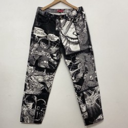 SUPREME Supreme 2022SS Denim shorts aiming for fashionable advanced