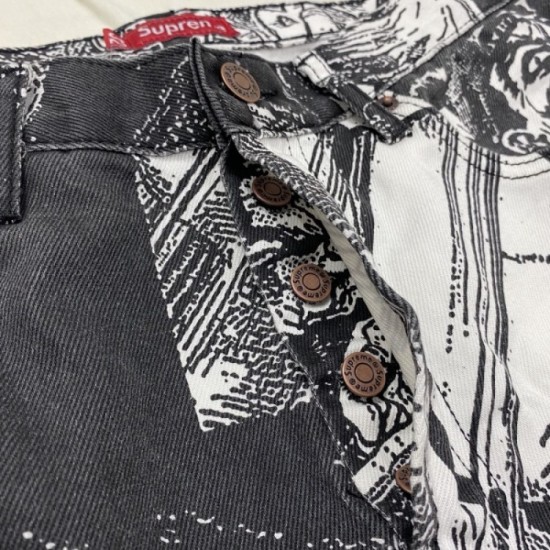 SUPREME Supreme 2022SS Denim shorts aiming for fashionable advanced SUPREME Supreme 2022SS Denim shorts aiming for fashionable advanced