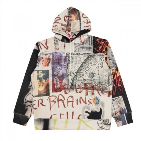 SUPREME Supreme 2022SS Transforms into a beautiful outfit Men's and women's hoodies SUPREME Supreme 2022SS Transforms into a beautiful outfit Men's and women's hoodies