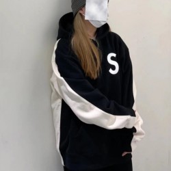 SUPREME Supreme 2022SS Men's hoodie with a strong sense of duality