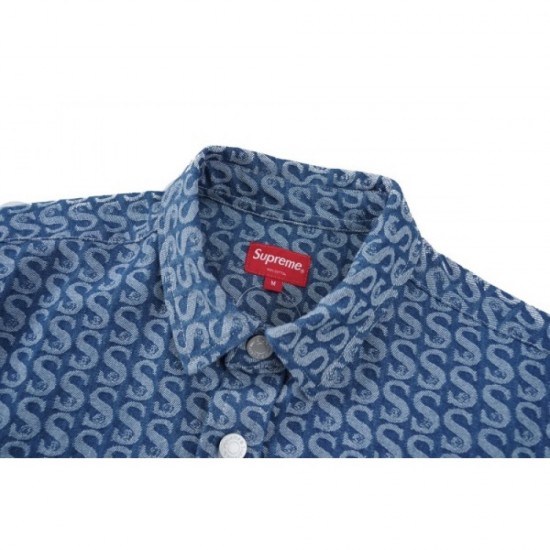 SUPREME Supreme 2022SS Simple design denim jacket SUPREME Supreme 2022SS Simple design denim jacket