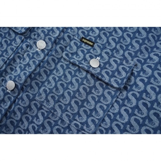 SUPREME Supreme 2022SS Simple design denim jacket SUPREME Supreme 2022SS Simple design denim jacket