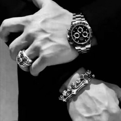 2022SS CHROME HEARTS Chrome Hearts fashionable impression bracelet