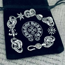 2022SS CHROME HEARTS Chrome Hearts limited quantity popular bracelet