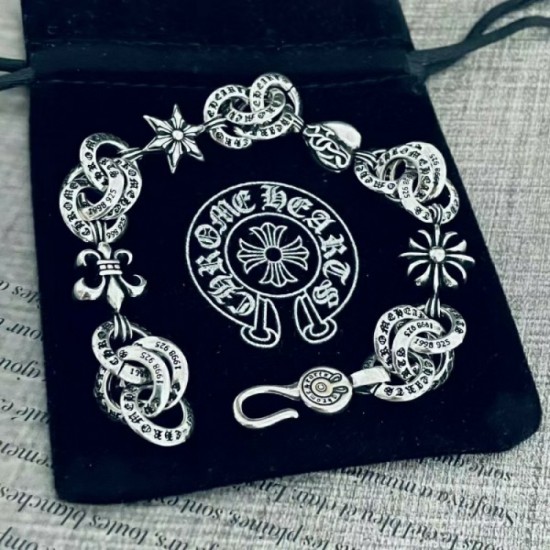 2022SS CHROME HEARTS Chrome Hearts limited quantity popular bracelet 2022SS CHROME HEARTS Chrome Hearts limited quantity popular bracelet